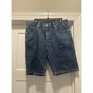 Levi’s 505 Jeans Shorts Mens 36 Med Wash Jorts Dad 90s Denim Actual 35